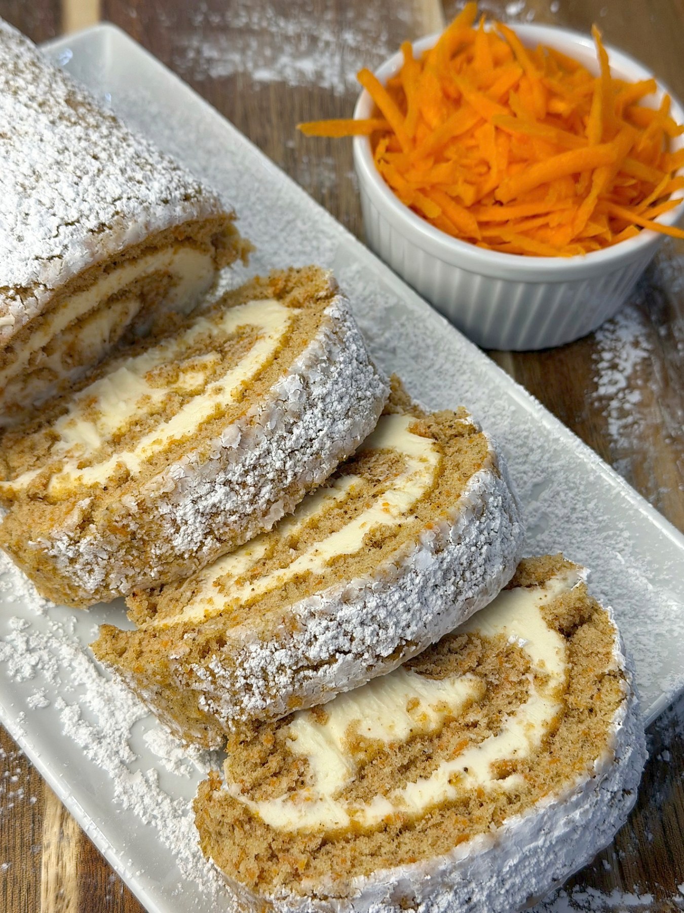Carrot Cake Roll