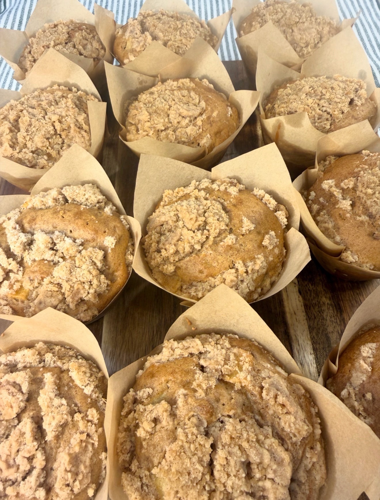 Apple Crumble Muffins