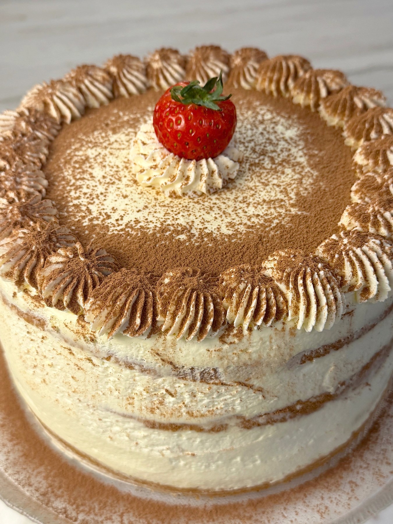 Tiramisu Layer Cake (My Homemade Version)
