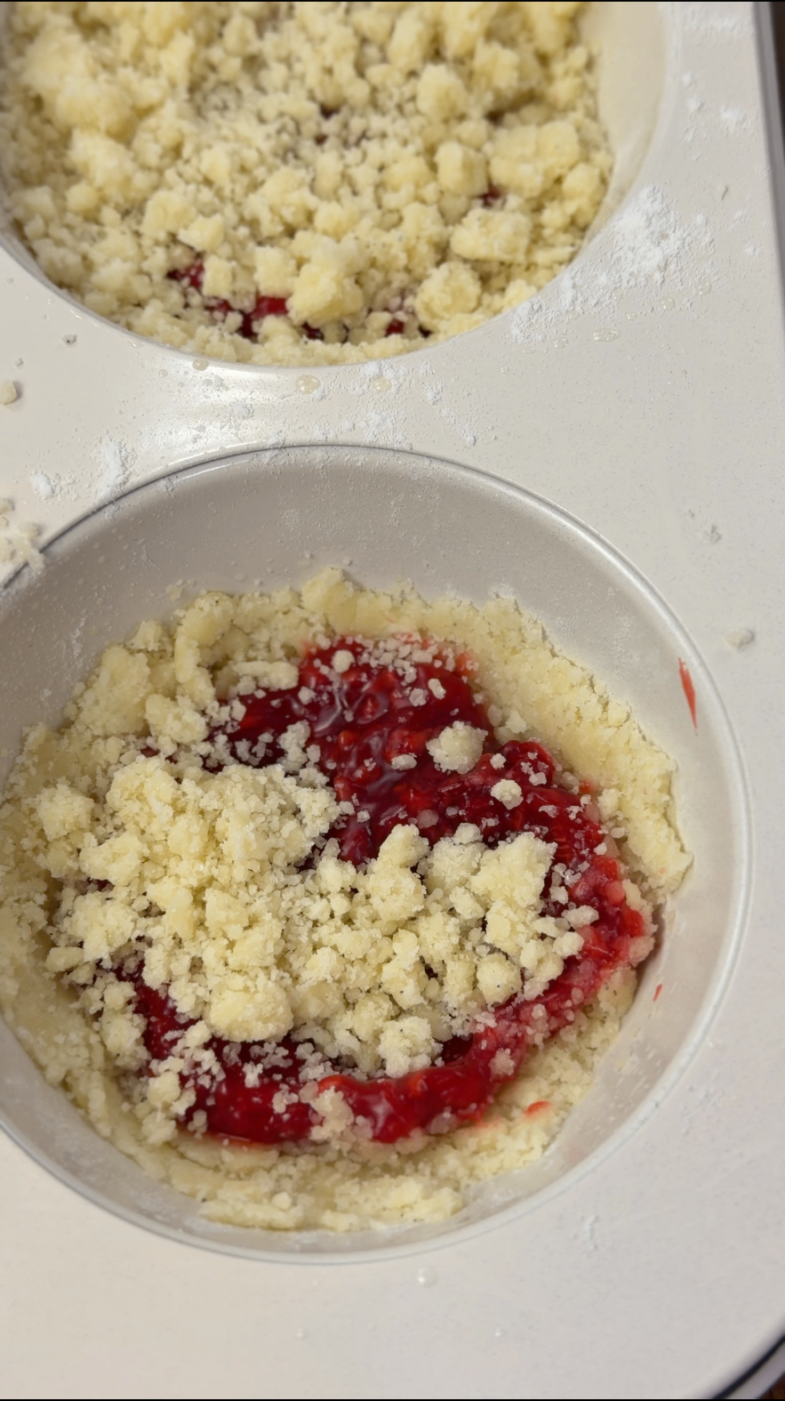 Easy Raspberry Crumble Cookies — 9