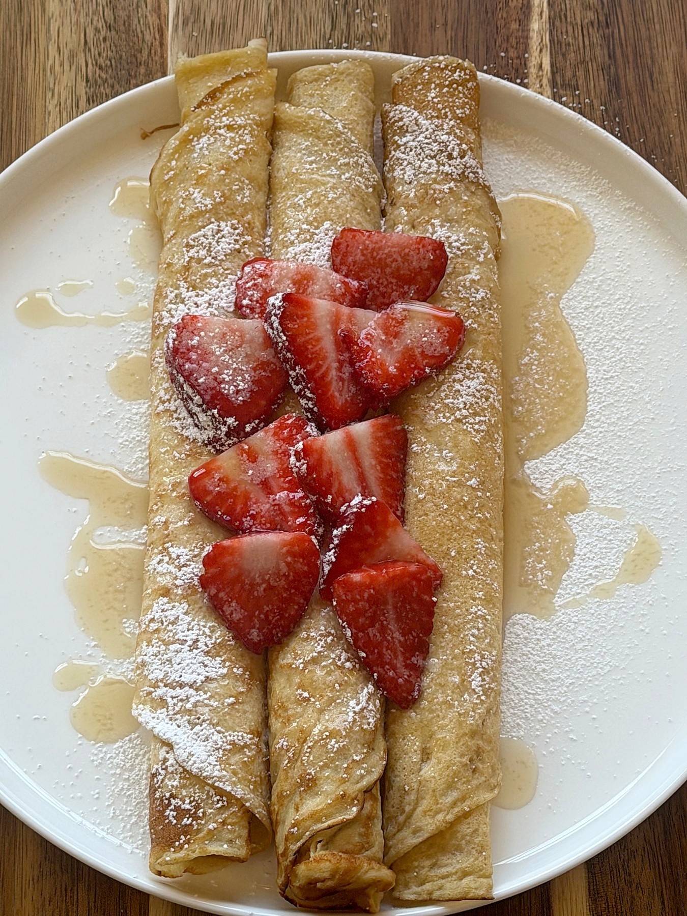 Einkorn Crepes (Thin Bulgarian Pancakes)