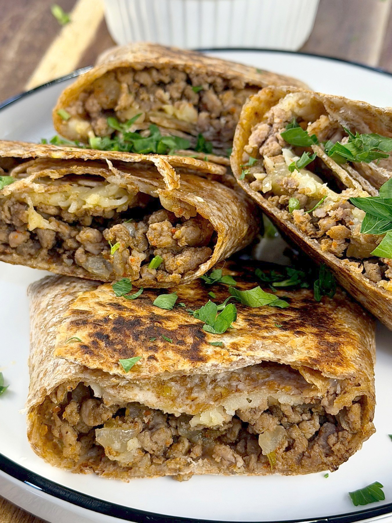 Easy Smash Meat Tortillas — 4