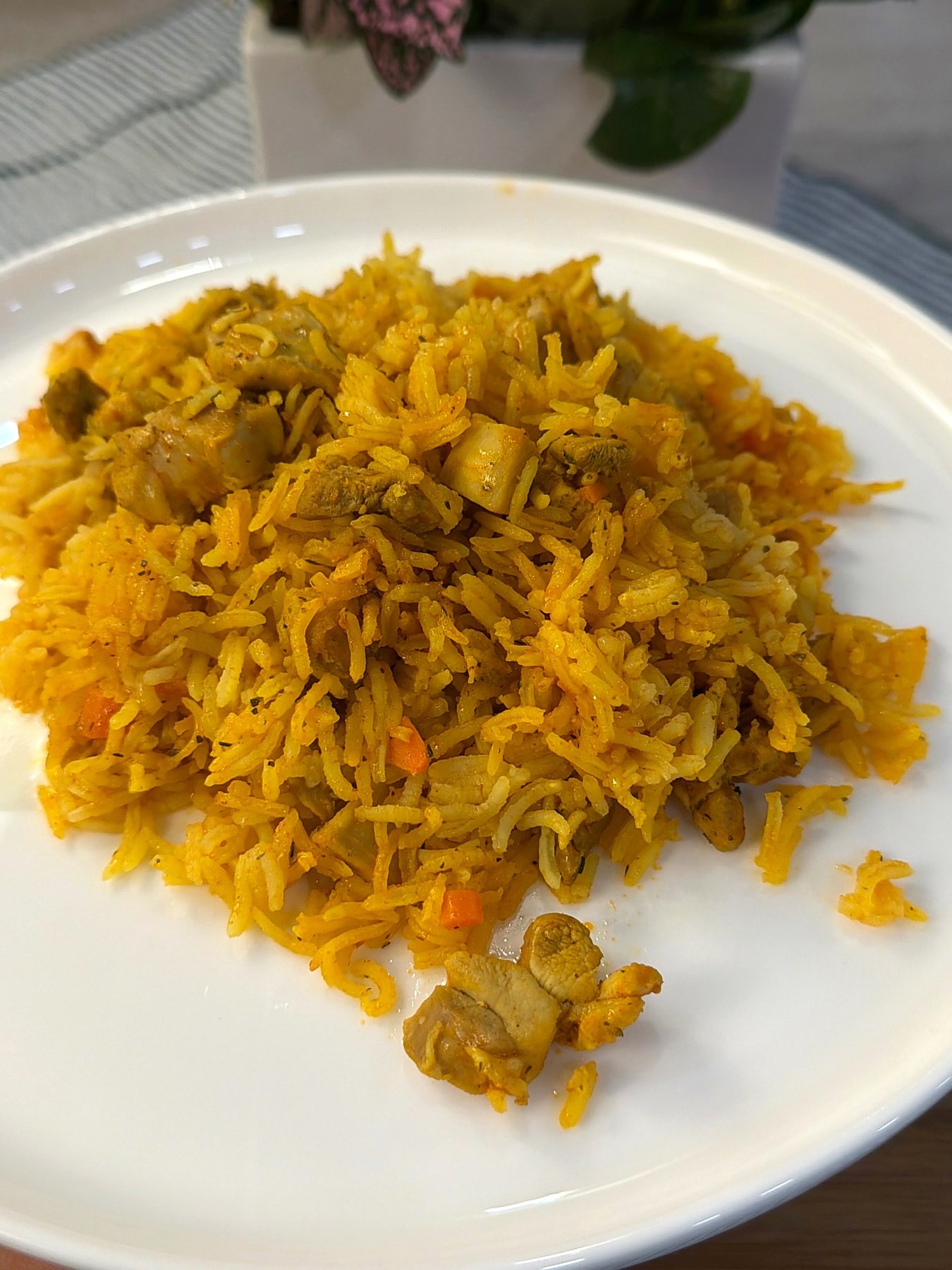 One-Pan Spiced Chicken & Basmati Rice