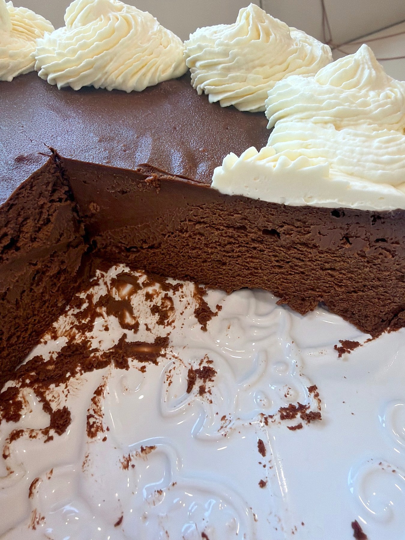 Baked Chocolate Tiramisu Cheesecake — 3