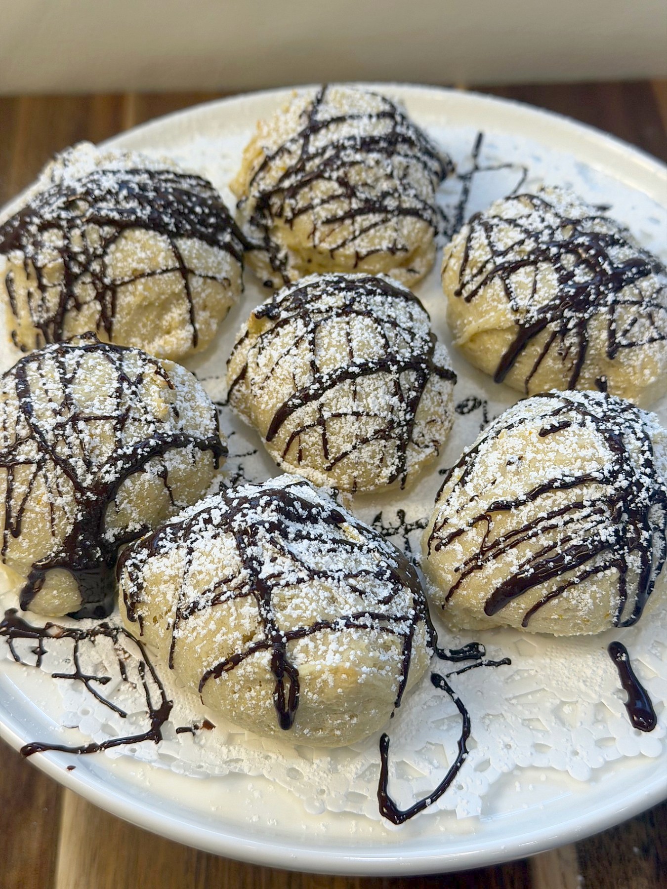 Soft Ricotta Cookies with Chocolate Drizzle — 3