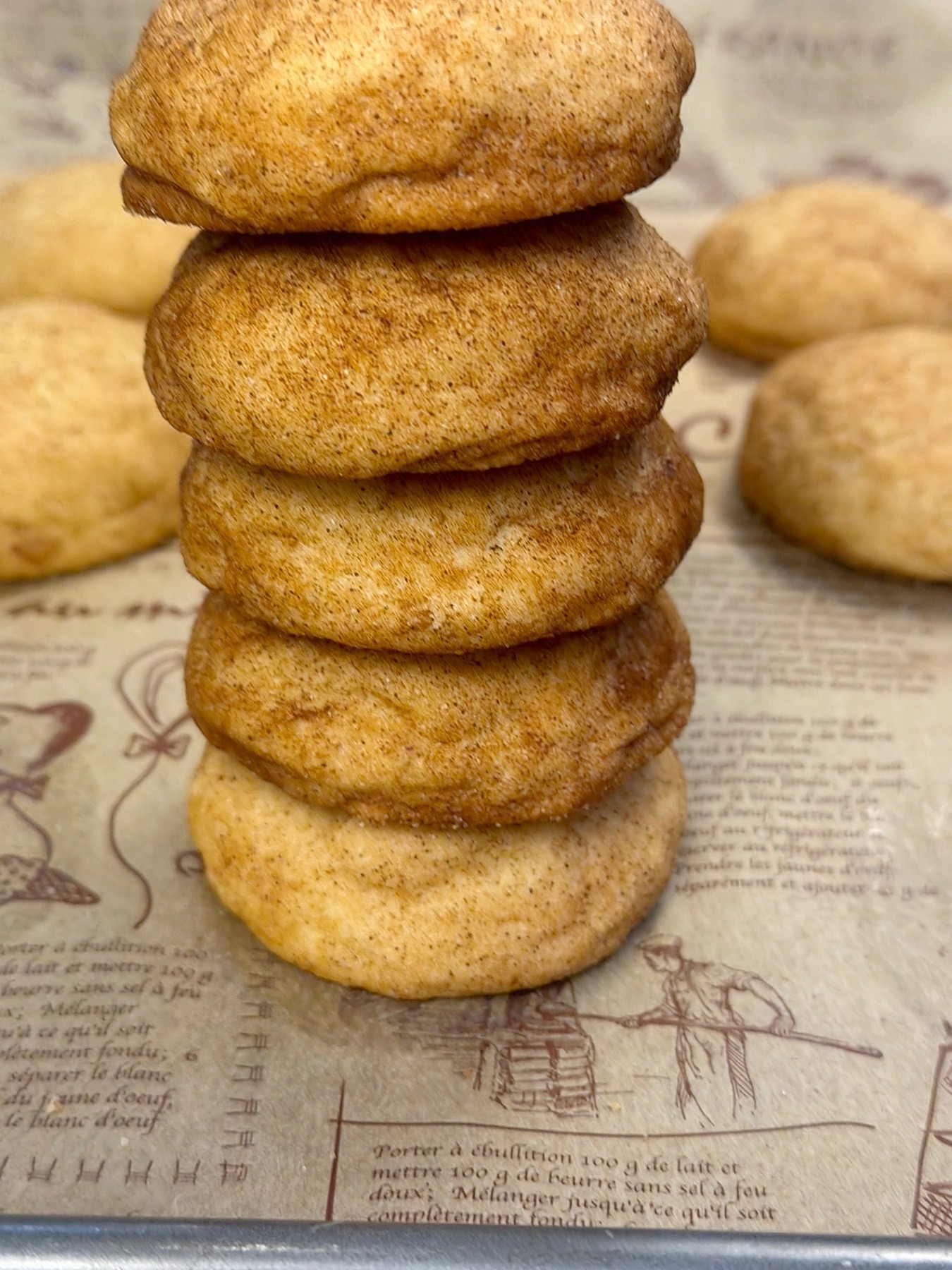 Bakery-Style Soft & Puffy Snickerdoodle Cookies — 3