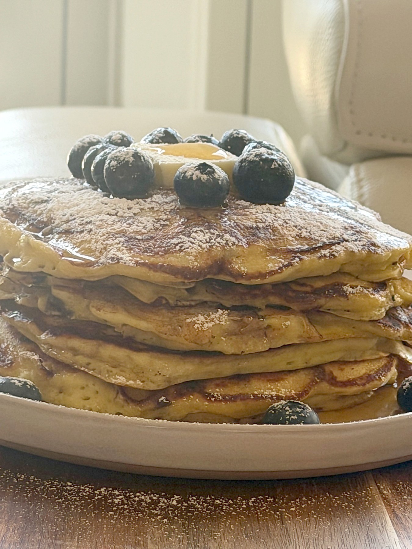 Lemon Ricotta Chocolate Chip Pancakes — 2