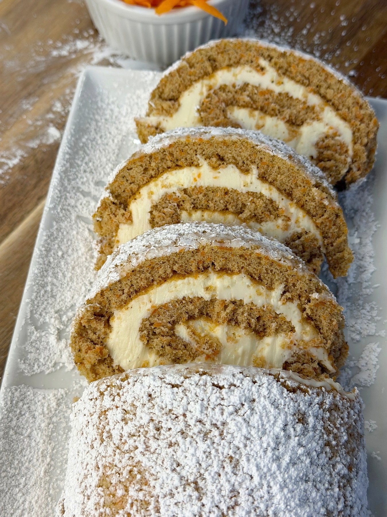 Carrot Cake Roll — 3