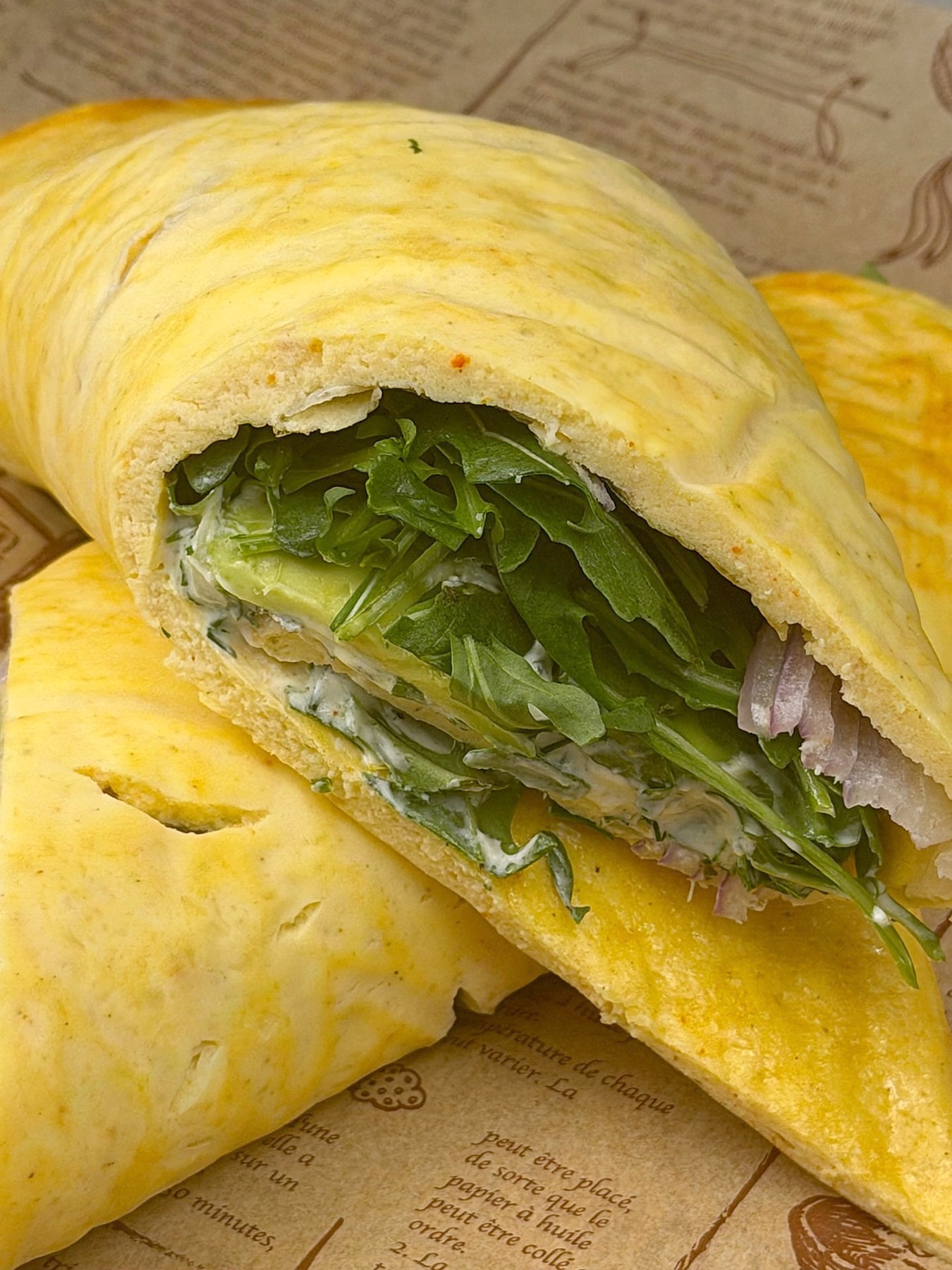High-Protein Cottage Cheese Egg Wrap
