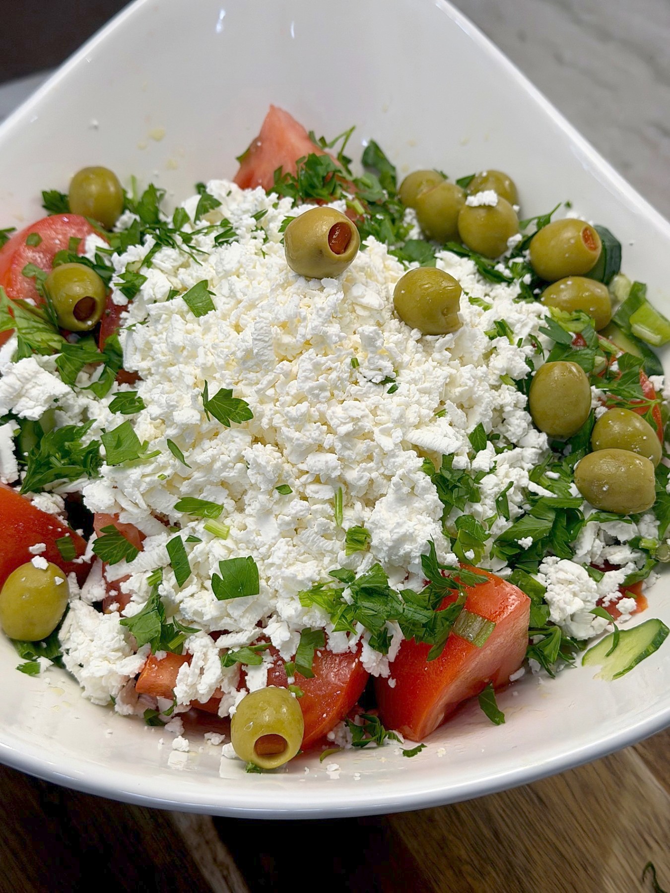 Bulgarian Shopska Salad — 3