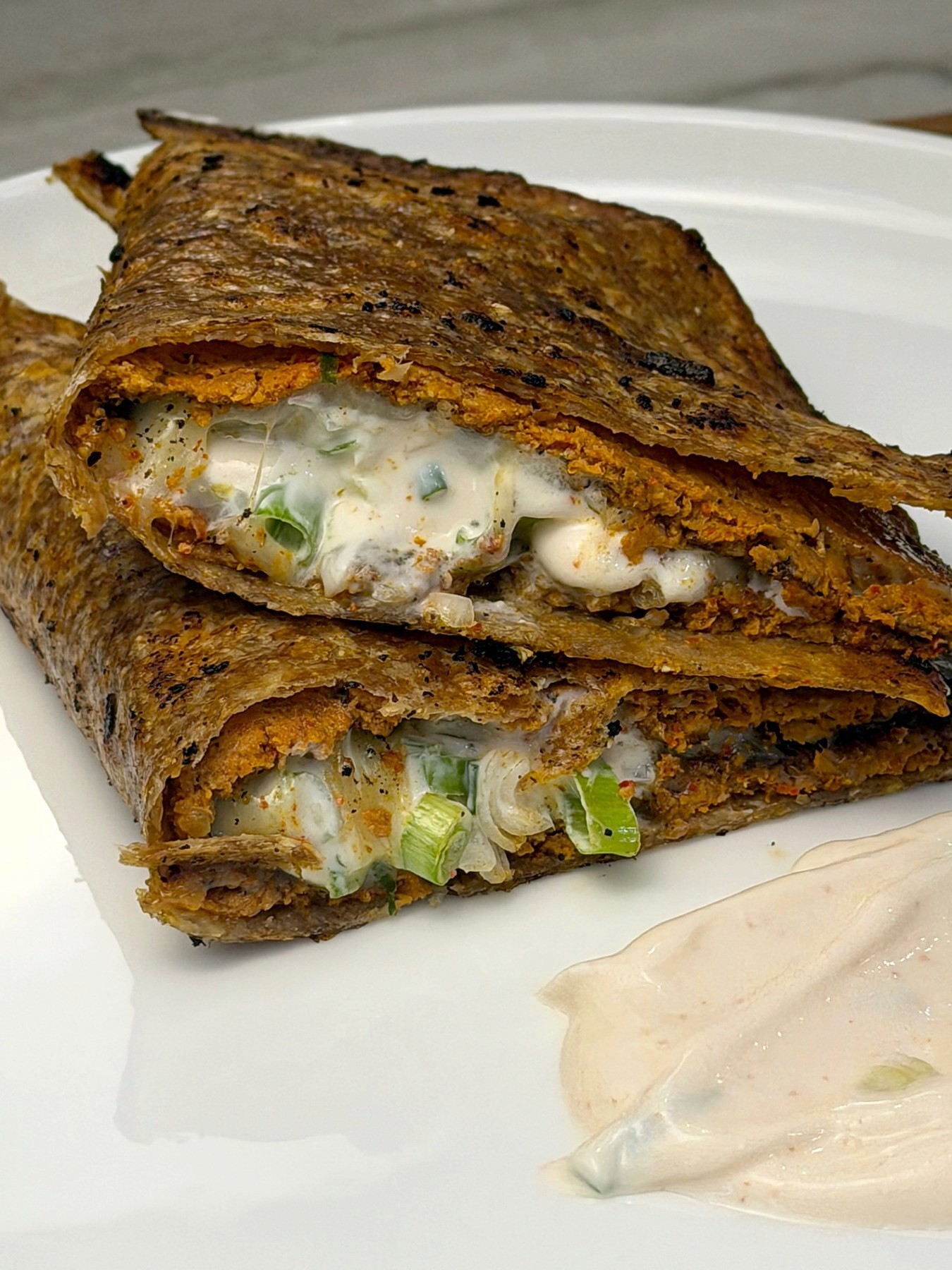 Crispy Loaded Meat Wraps