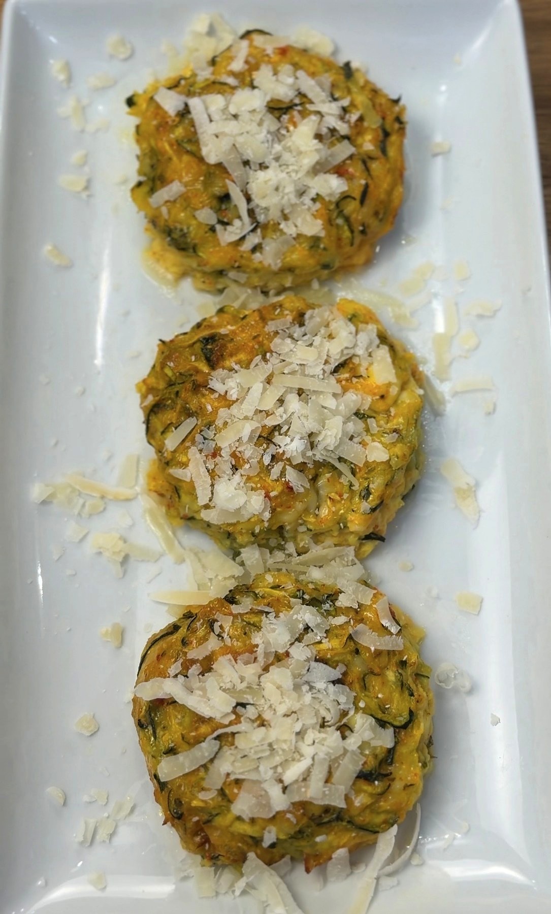 High-Protein Baked Zucchini Patties