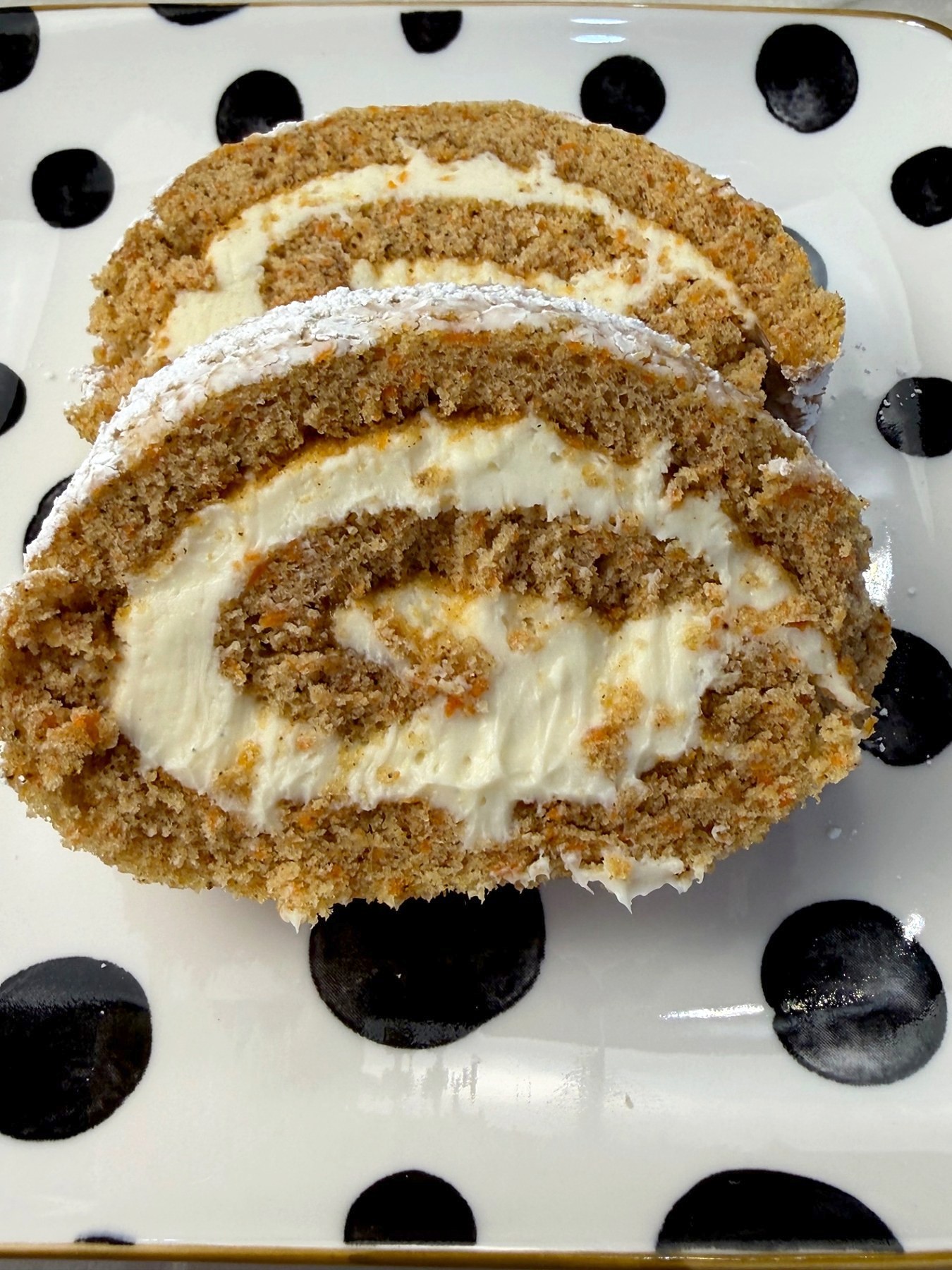 Carrot Cake Roll — 2
