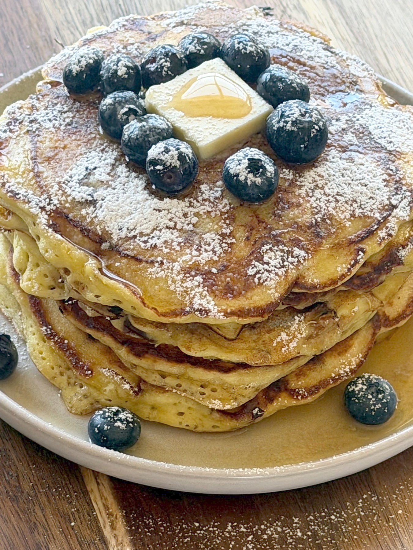 Lemon Ricotta Chocolate Chip Pancakes — 3