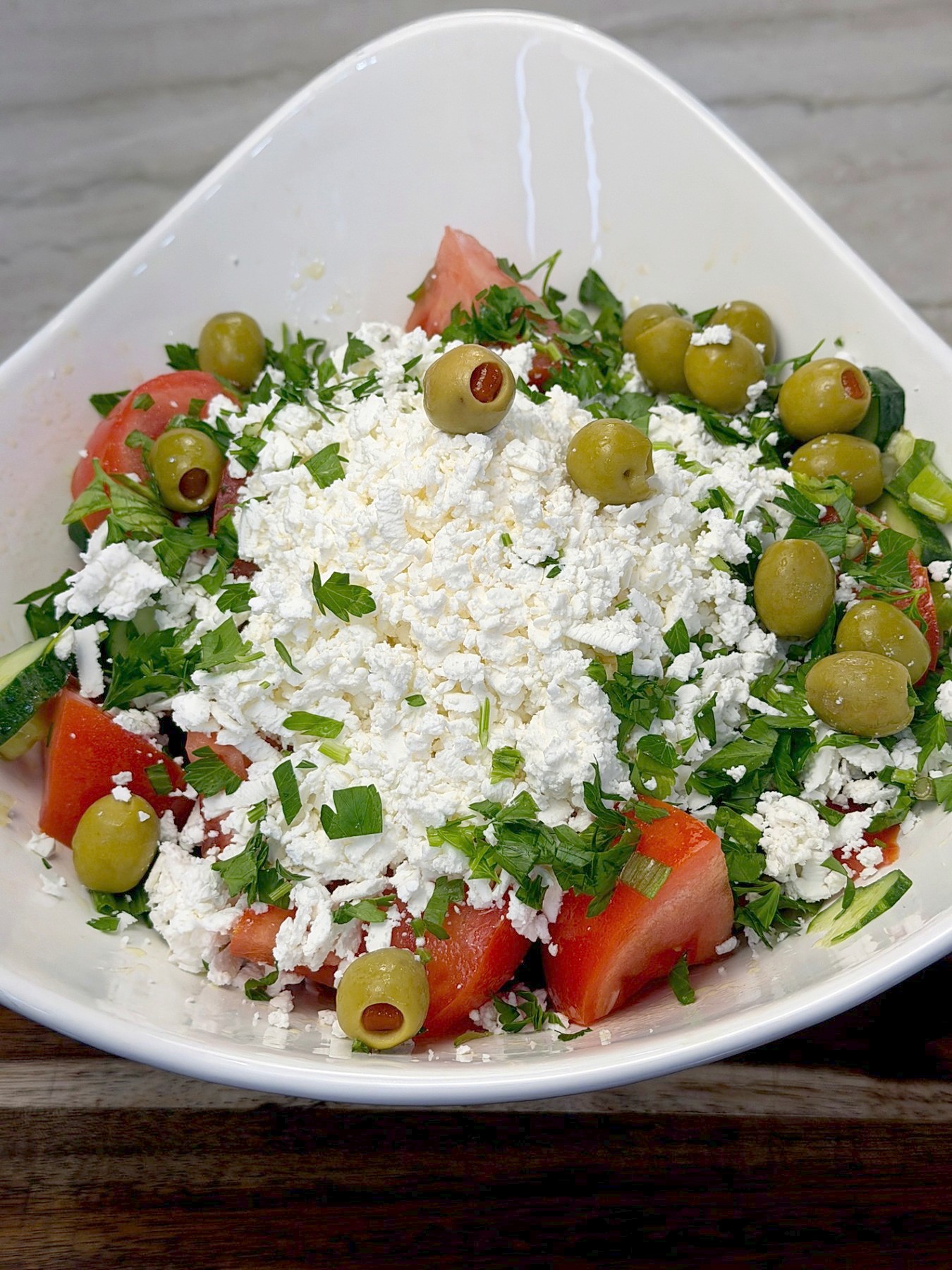 Bulgarian Shopska Salad — 2