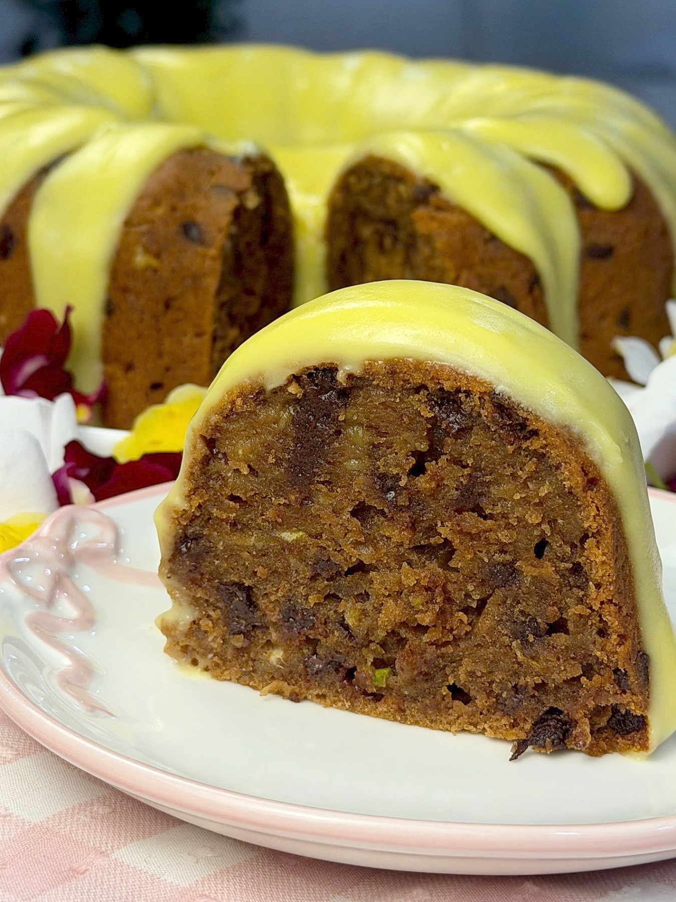 Chocolate Zucchini Bundt Cake — 4
