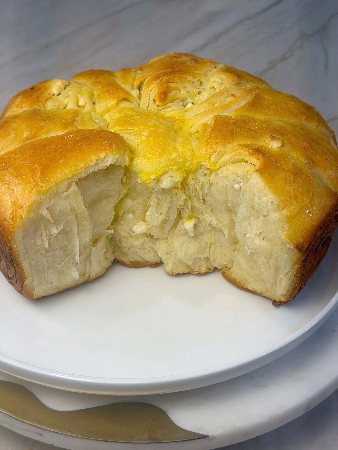 Bulgarian Feta Bread (Pitka Tutmanik) — 2