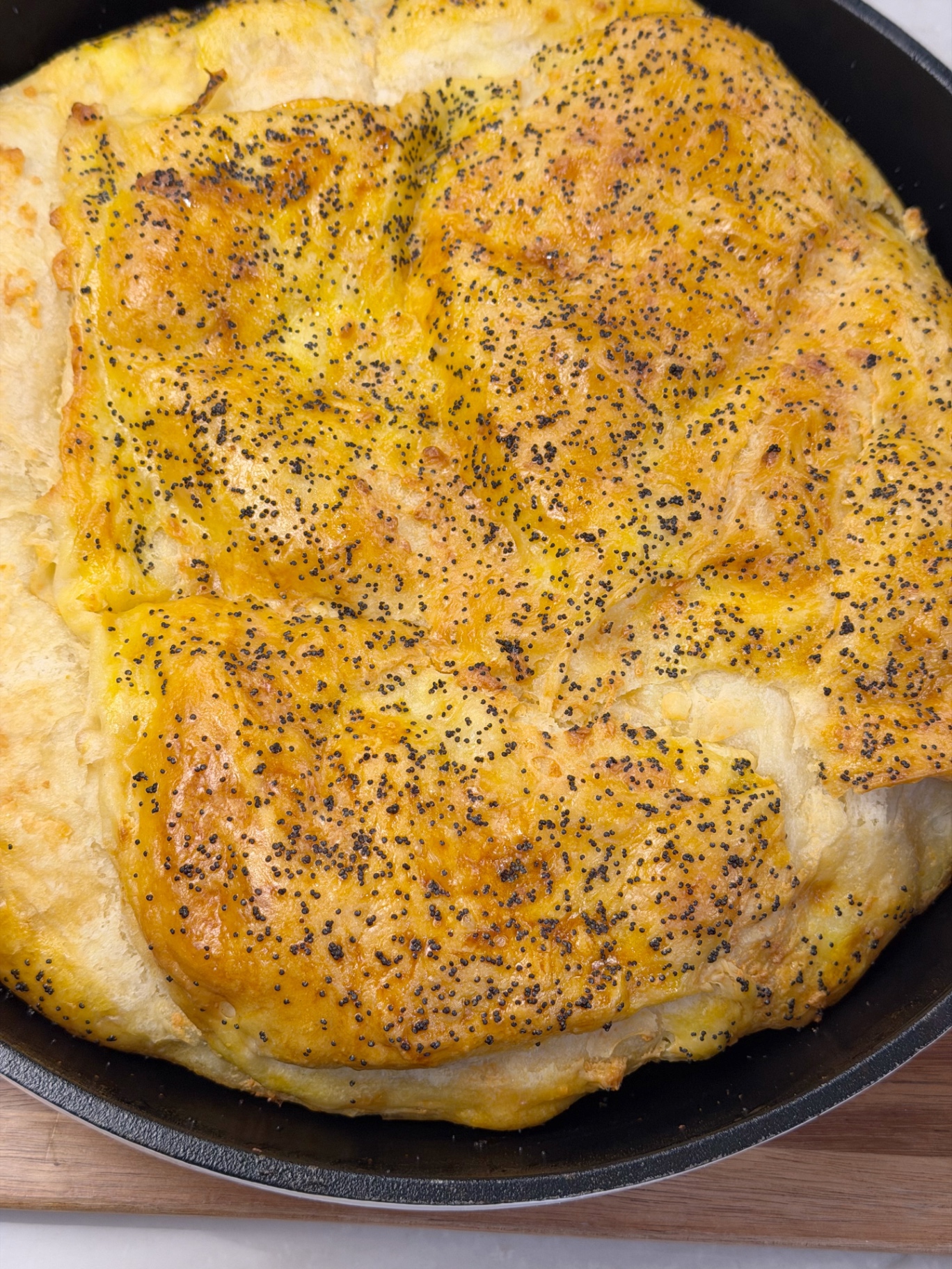 Bulgarian Cheese Tutmanik (Dutch Oven) — 17