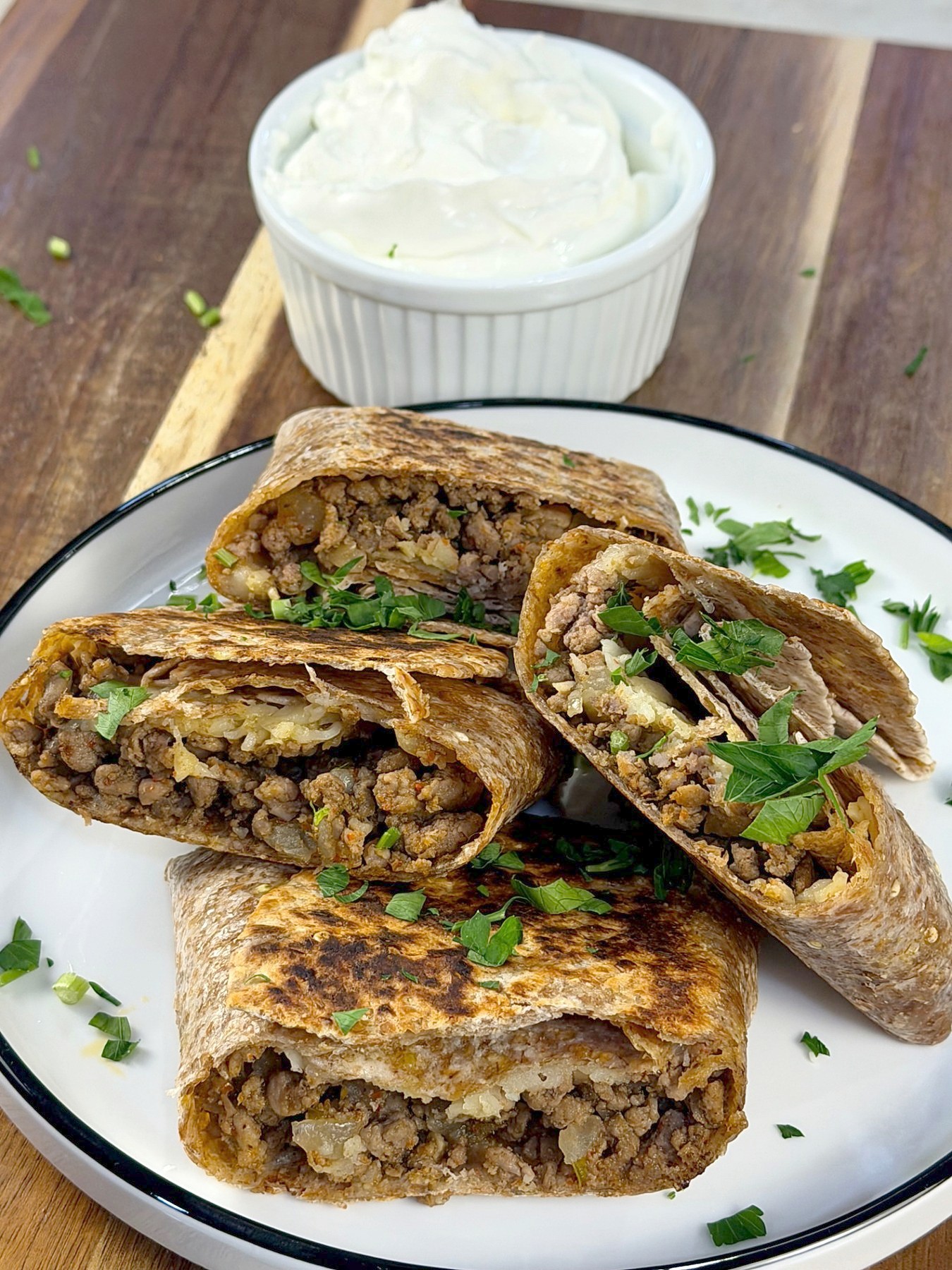 Crispy Loaded Meat Wraps — 2