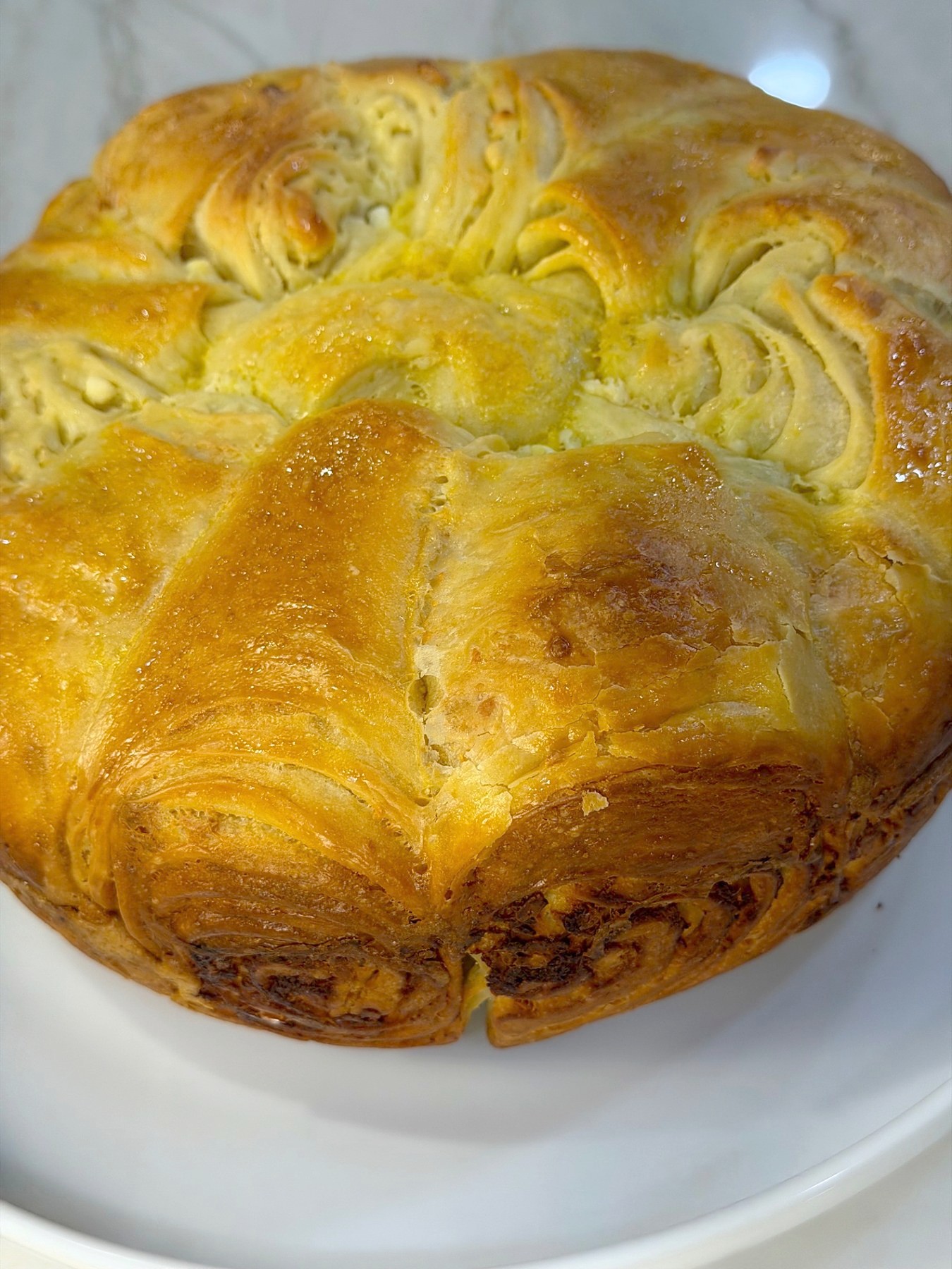 Bulgarian Feta Bread (Pitka Tutmanik) — 3