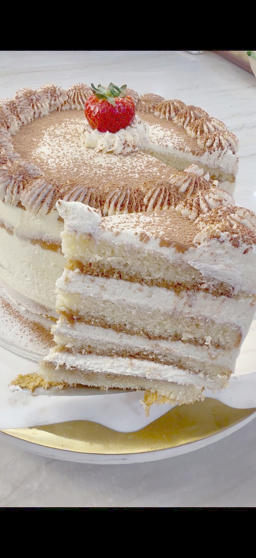 Tiramisu Layer Cake (My Homemade Version) — 2