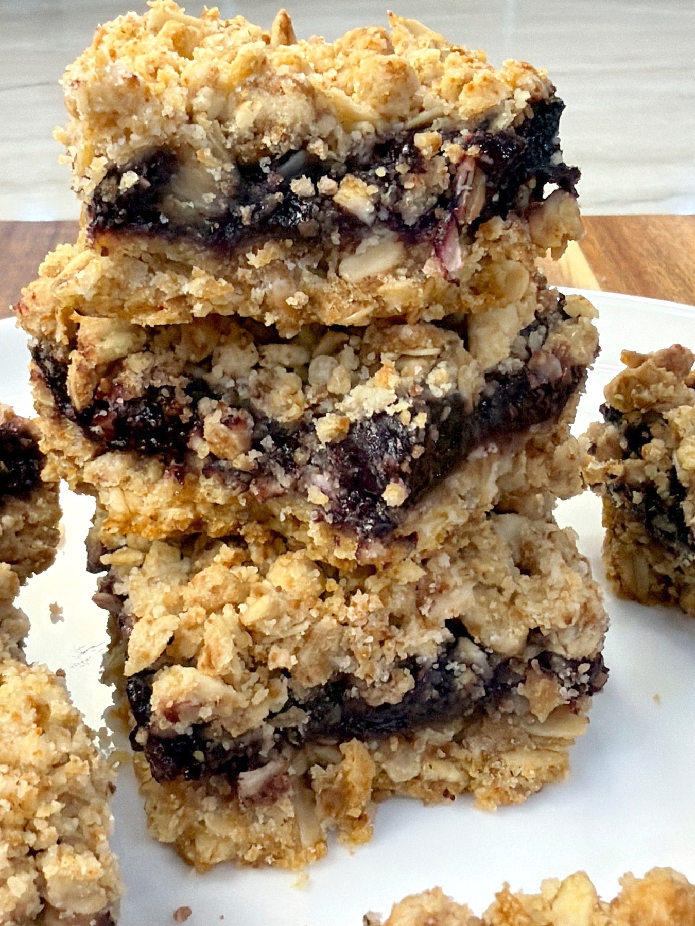 Blueberry Crumble Bars — 2