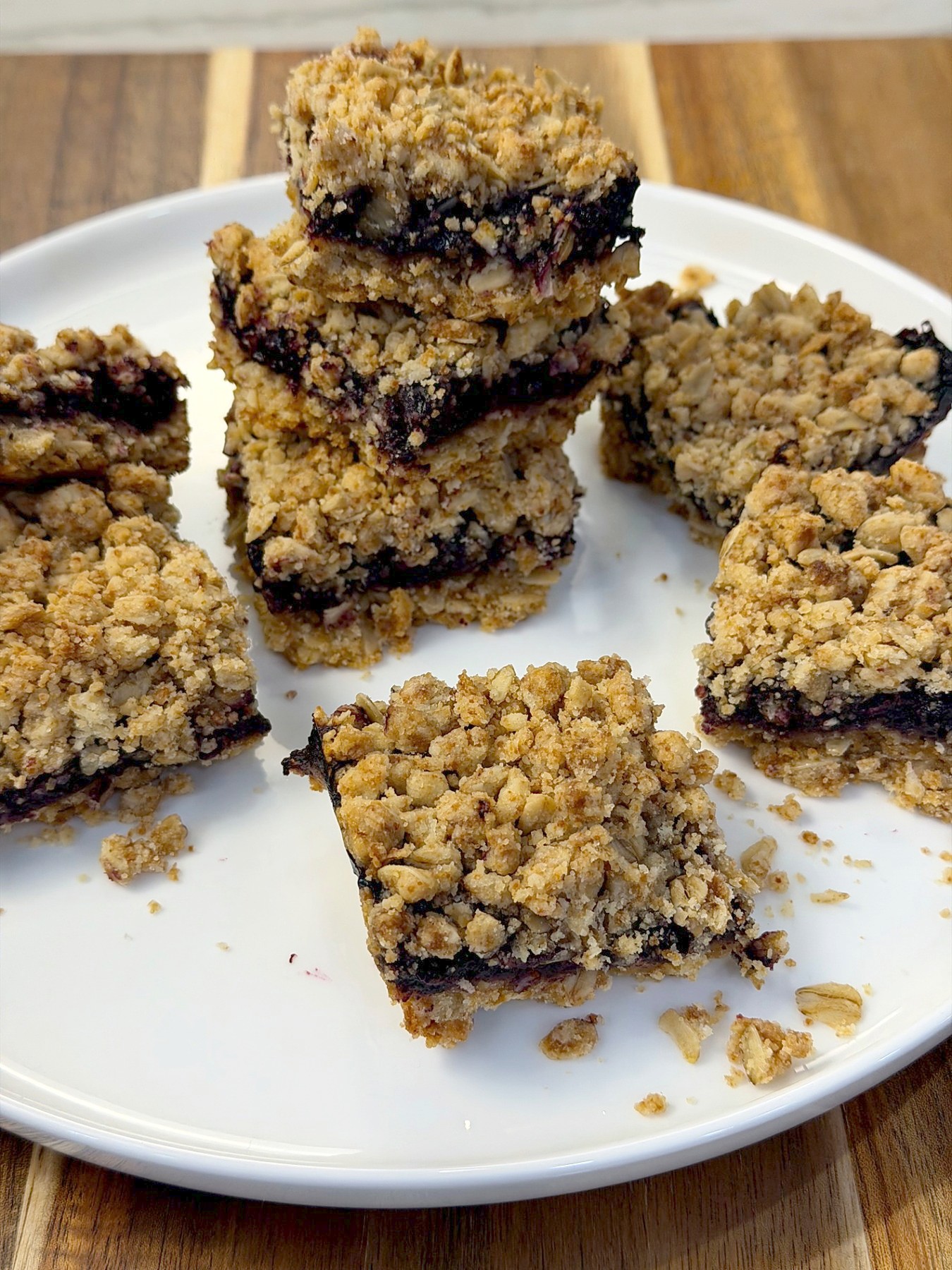 Blueberry Crumble Bars