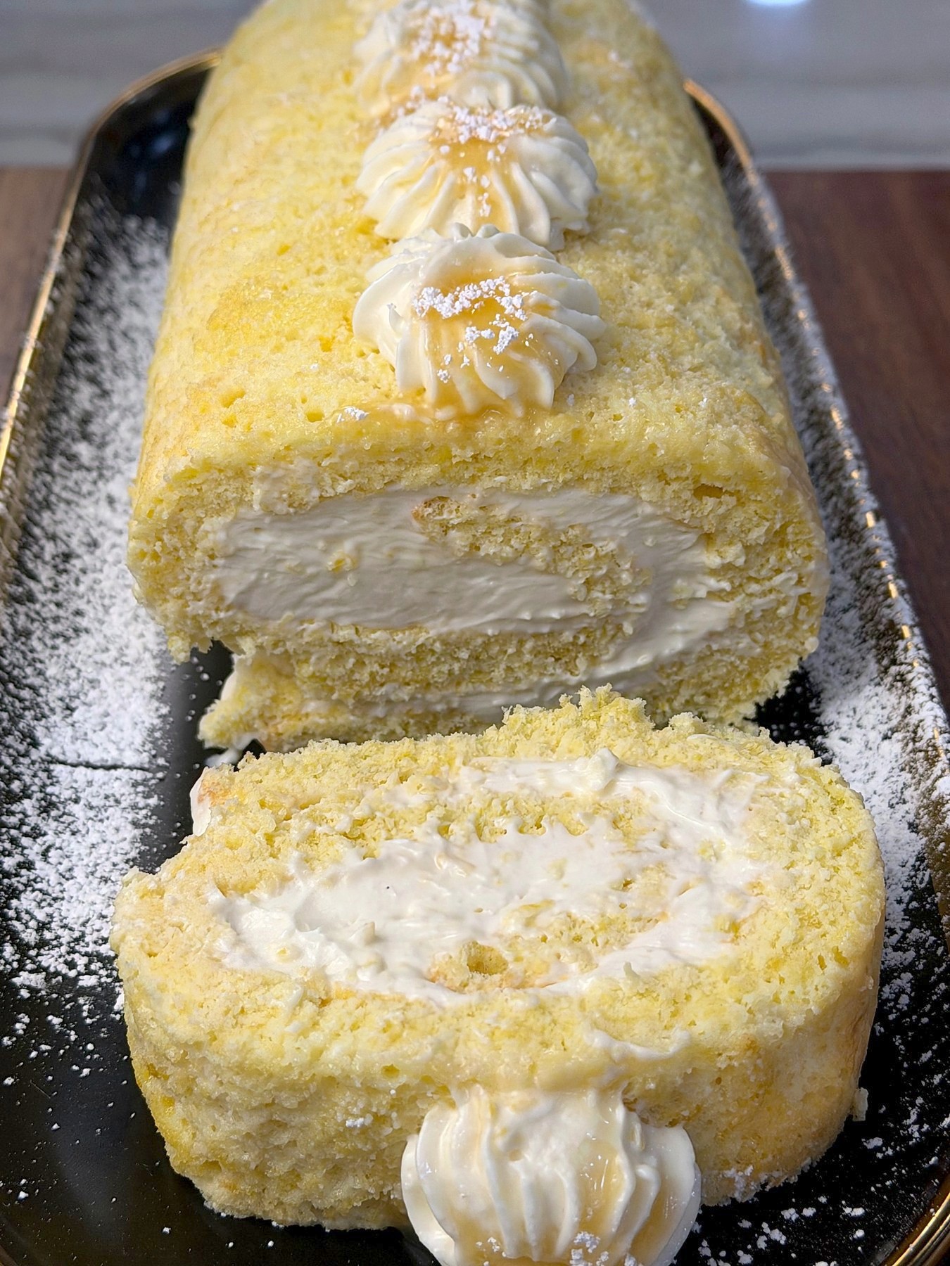 Toti’s No-Crack Lemon Curd Swiss Roll