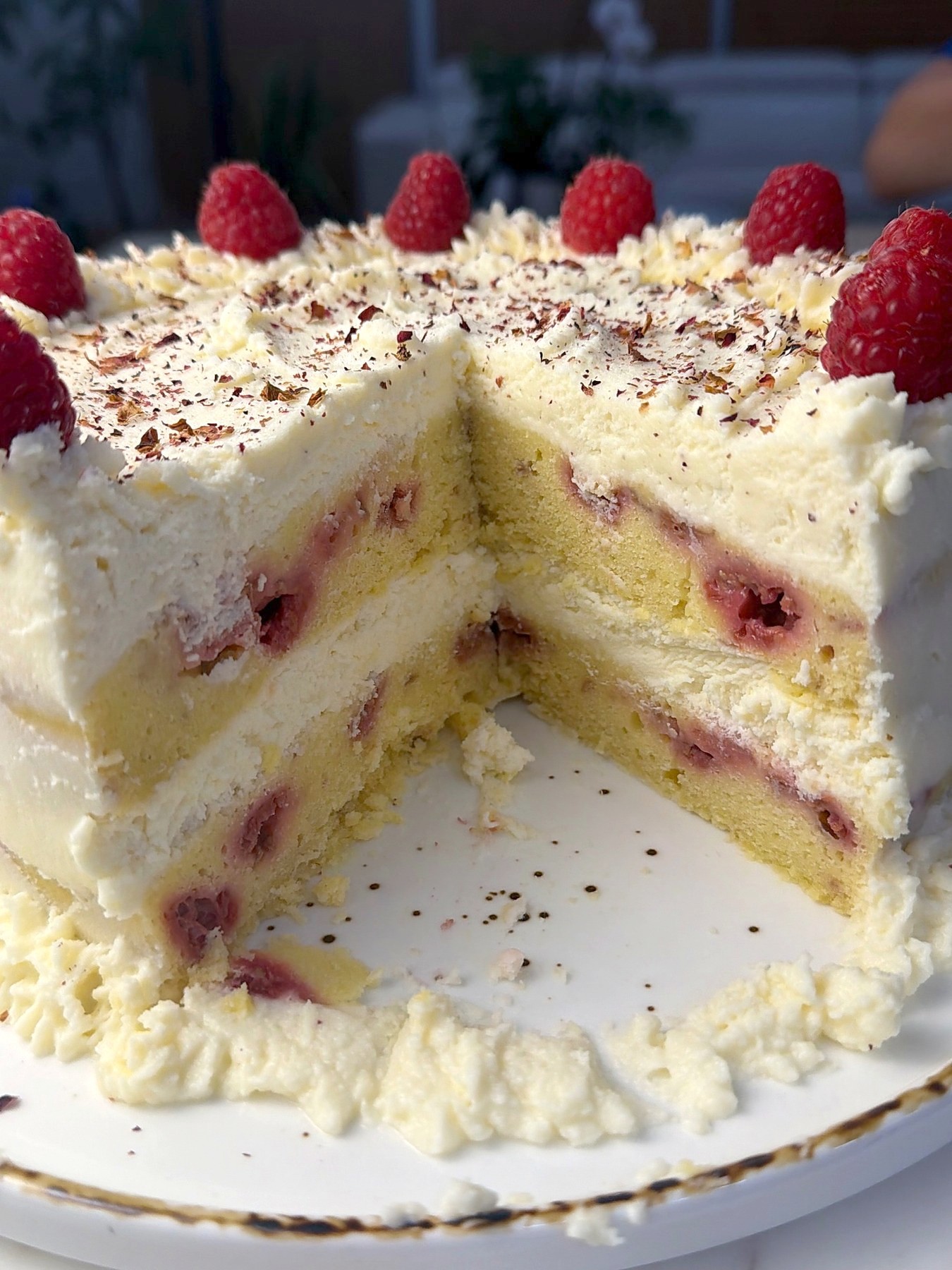 Lemon Raspberry Cake — 2