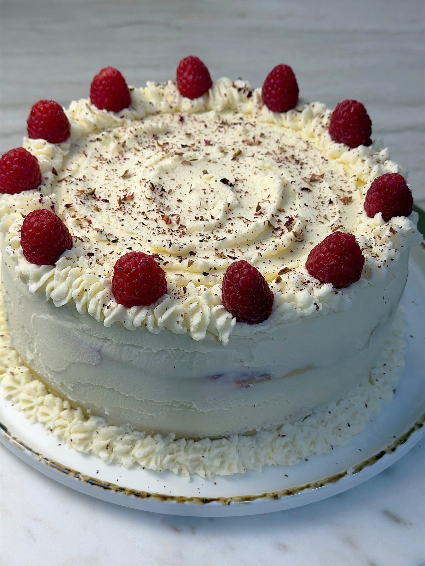 Lemon Raspberry Cake — 4