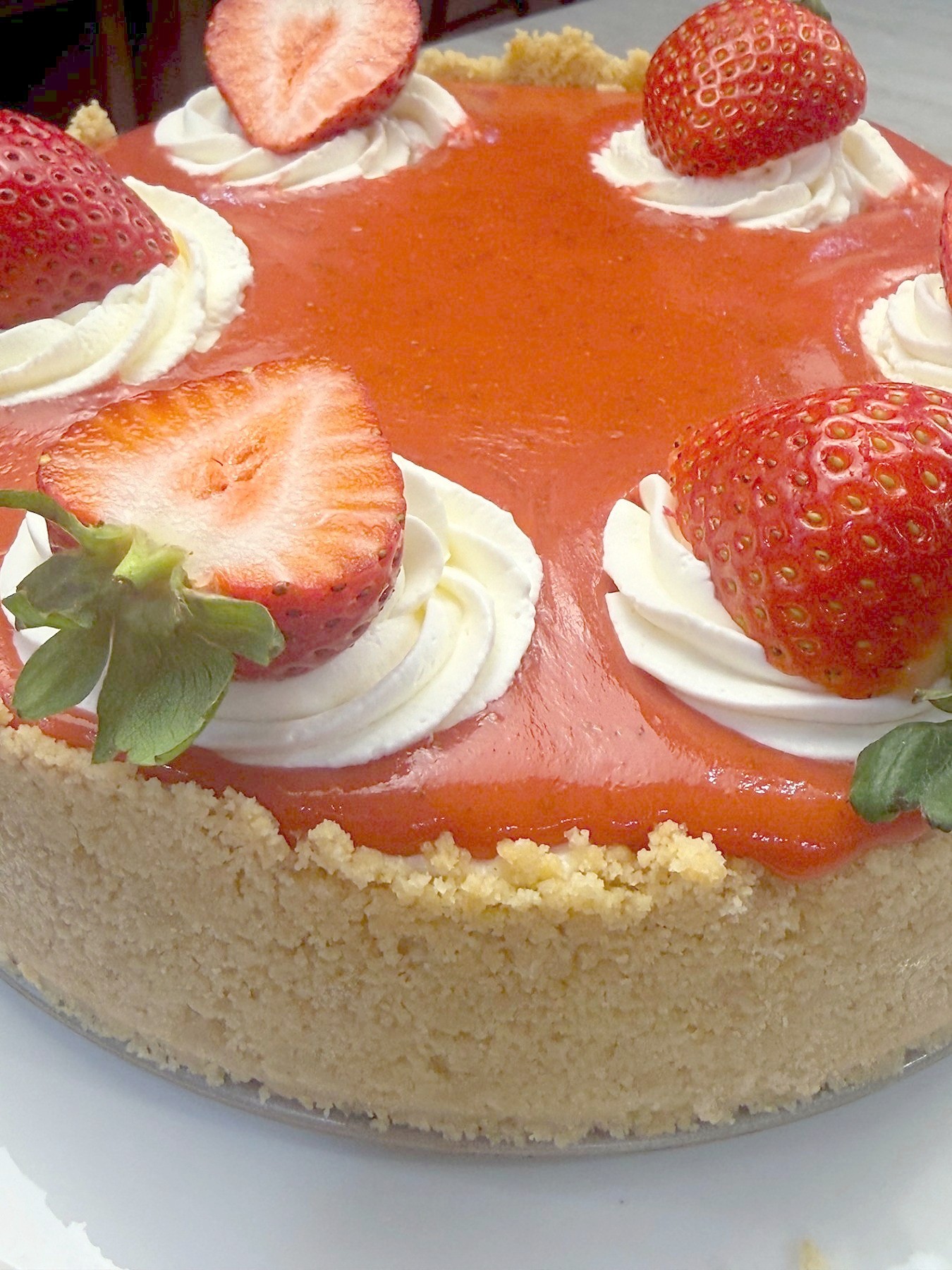 No-Bake Strawberry Cheesecake — 3