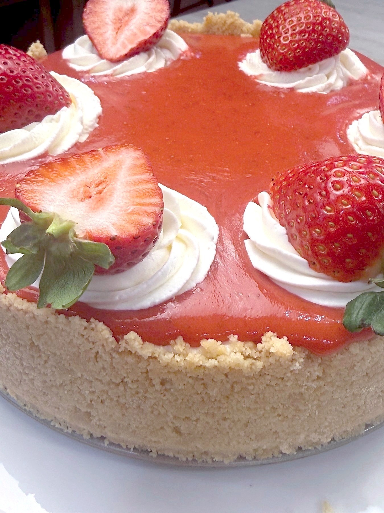 No-Bake Strawberry Cheesecake — 3