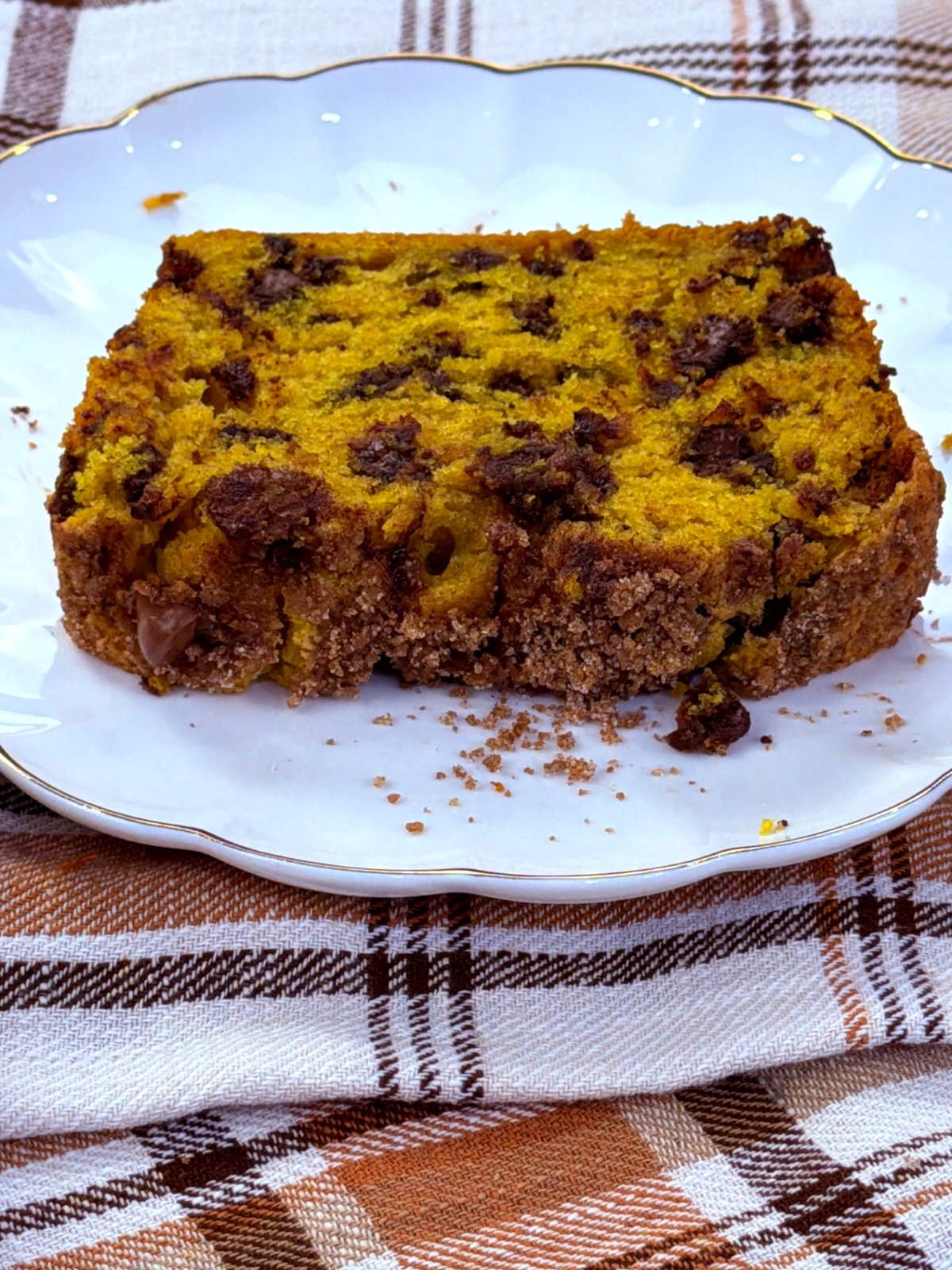 Pumpkin Chocolate Chip Bread — 16