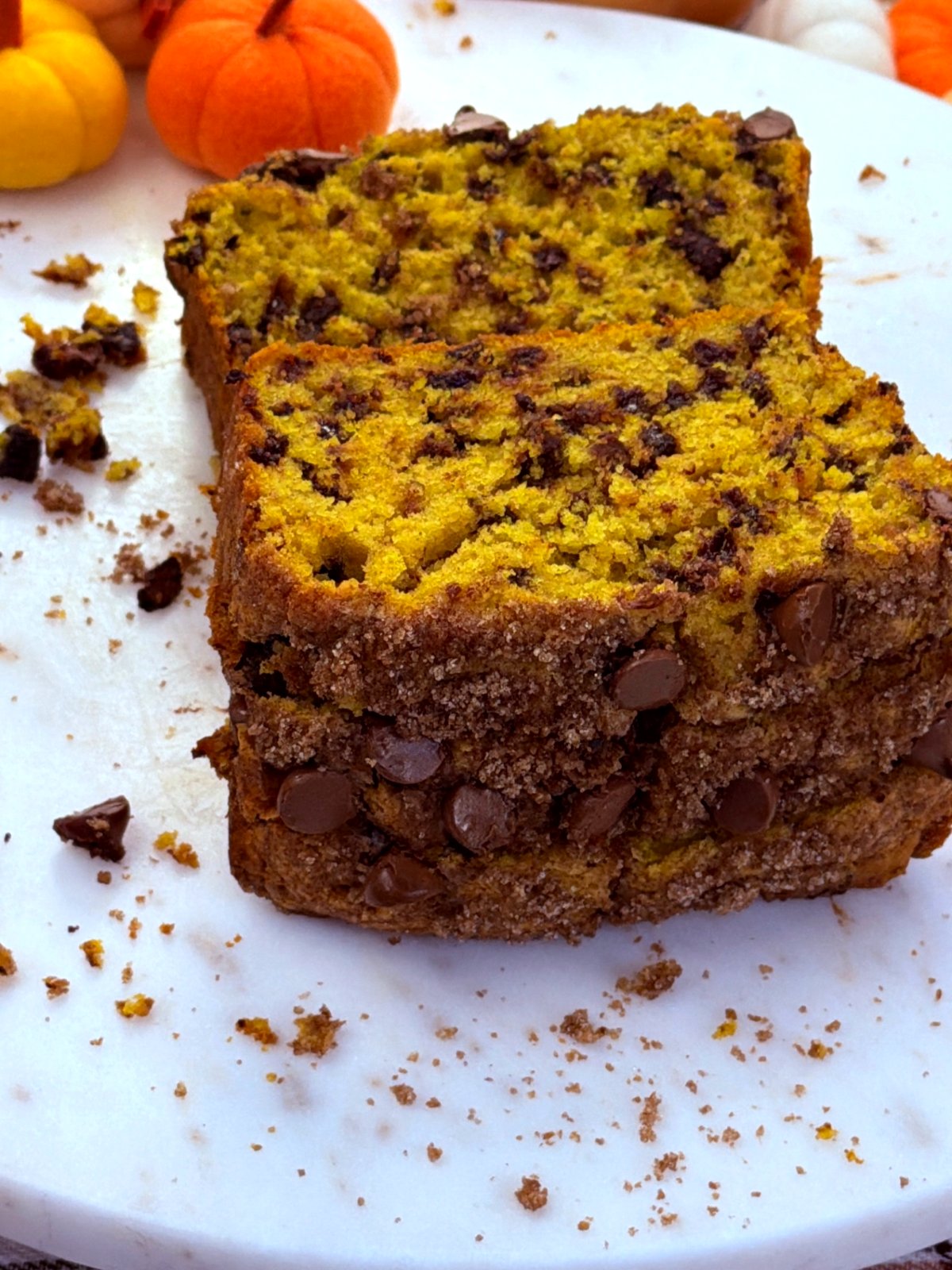 Pumpkin Chocolate Chip Bread — 15