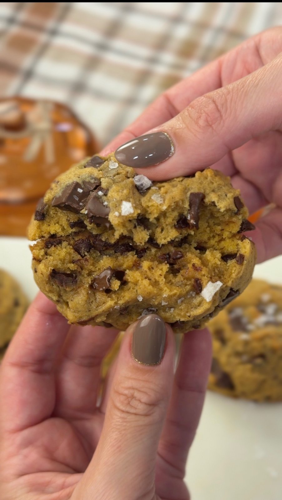 Pumpkin Chocolate Chip Cookies — 8