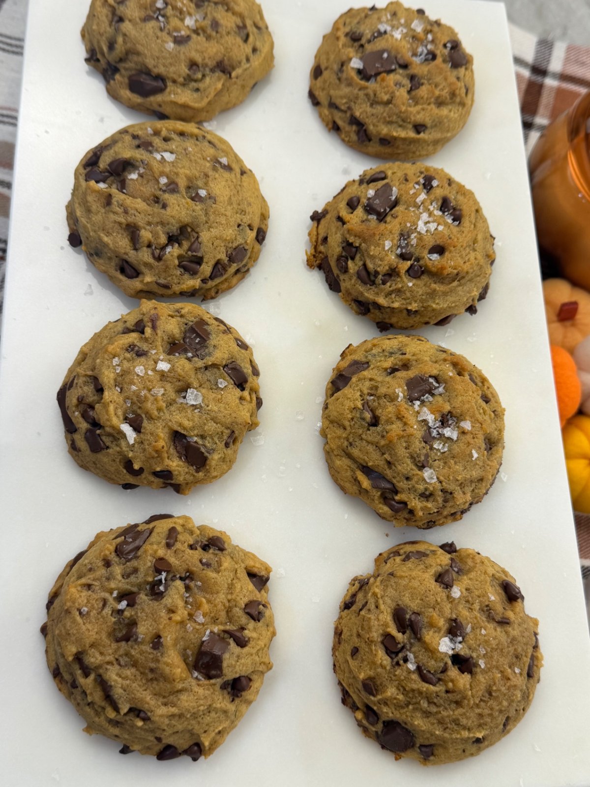 Pumpkin Chocolate Chip Cookies — 5